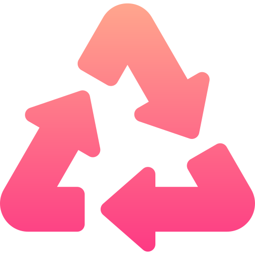 recykling Basic Gradient Gradient ikona
