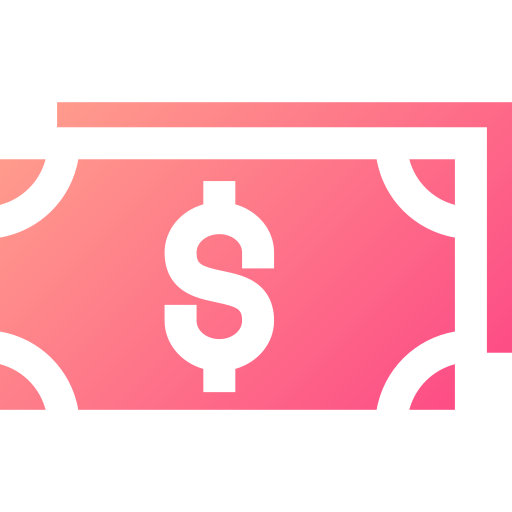 banconota Generic gradient fill icona