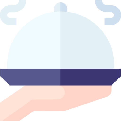 Hot food Basic Straight Flat icon