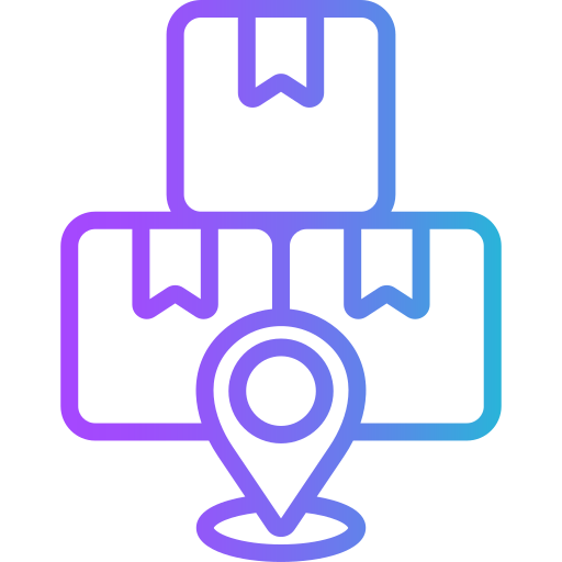 positionierung Generic gradient outline icon