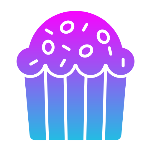 Muffin Generic gradient fill icon