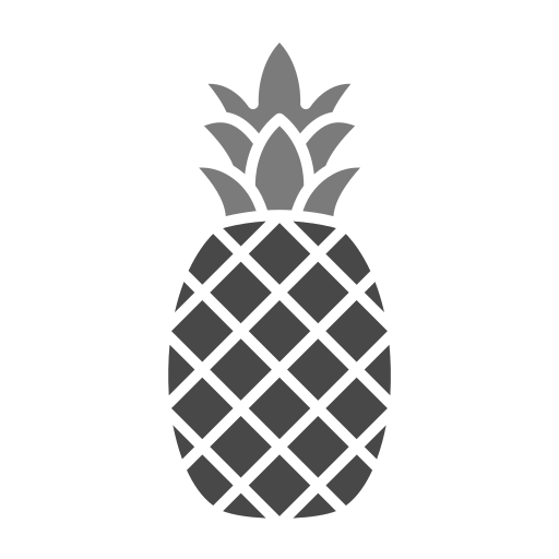 ananas Generic color fill ikona