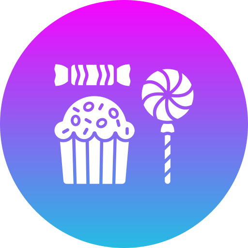 Sweets Generic gradient fill icon