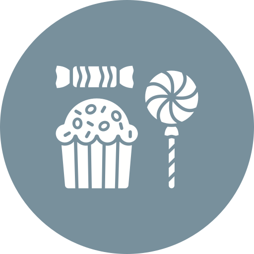 Sweets Generic color fill icon