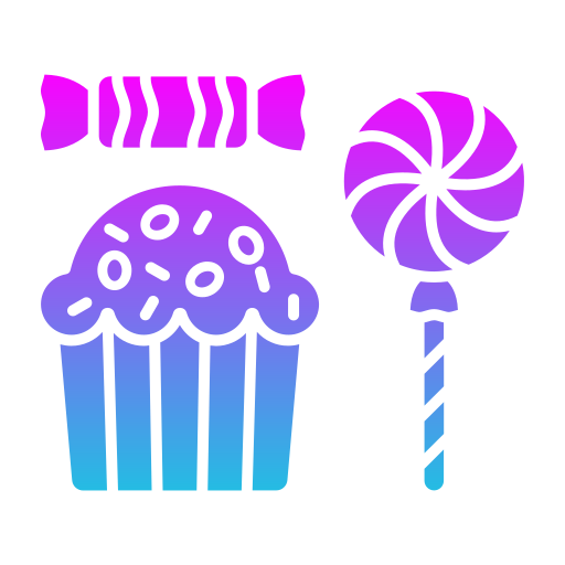 Sweets Generic gradient fill icon
