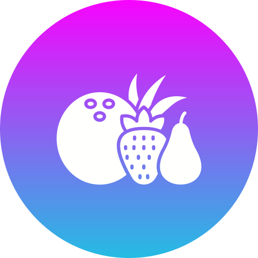 Fruits Generic gradient fill icon