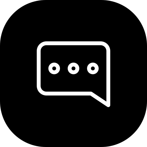 Message Generic black fill icon