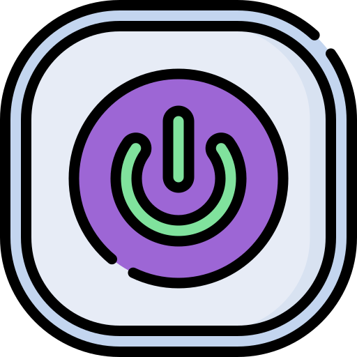 botón de encendido Special Lineal color icono