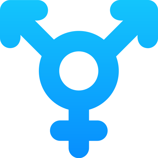 성별 Generic gradient fill icon