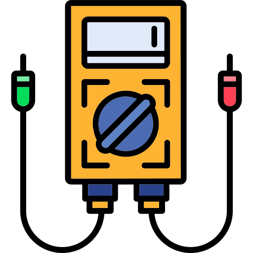 Multimeter Generic color lineal-color icon