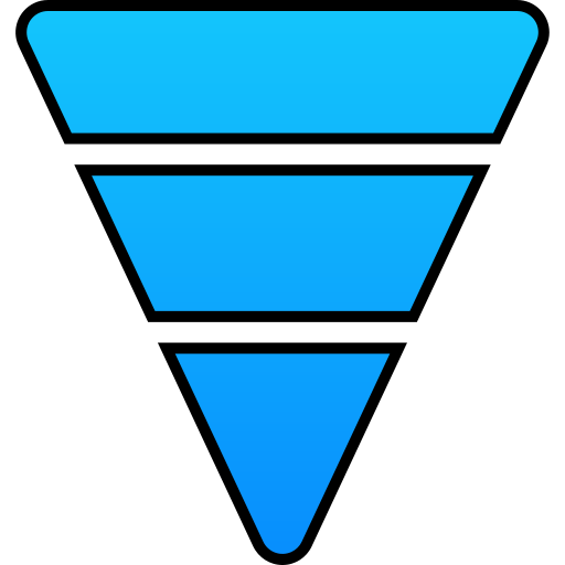 Треугольник Generic gradient lineal-color иконка