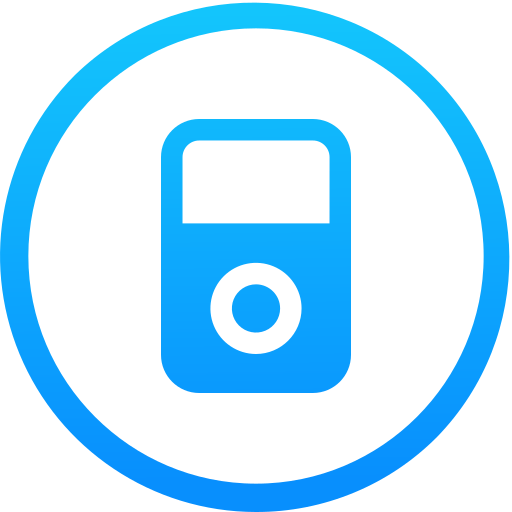 Music speaker Generic gradient fill icon