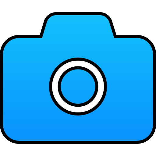 fotoapparat Generic gradient lineal-color icon