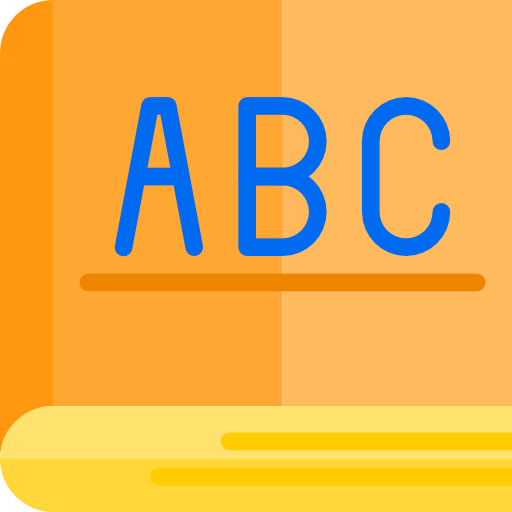 abc srip Flat ikona
