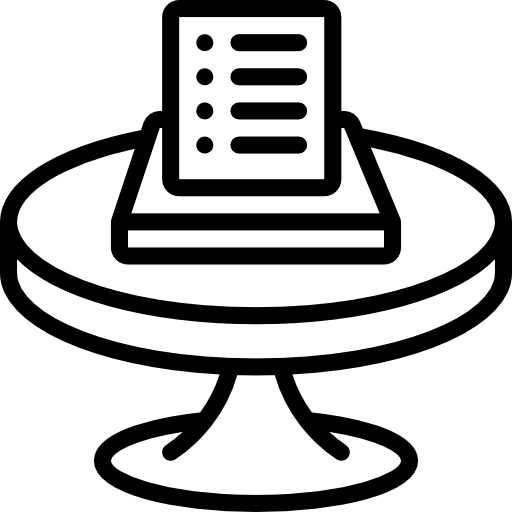 stolik kawowy Basic Miscellany Lineal ikona