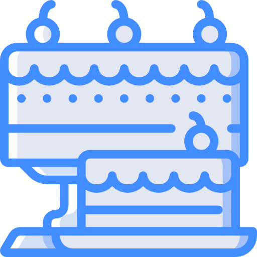 torta Basic Miscellany Blue icona