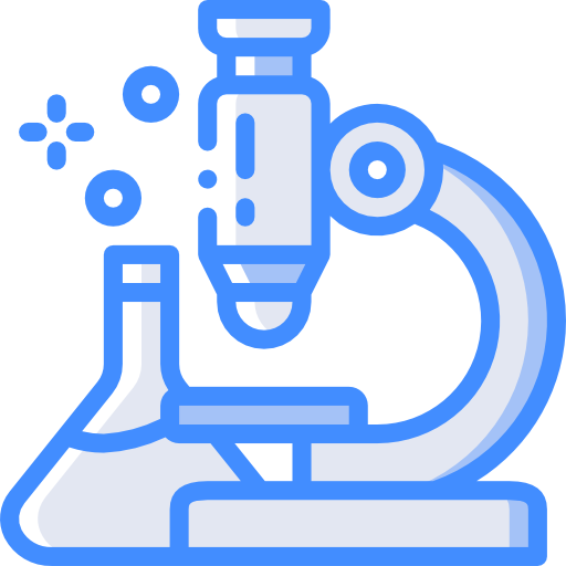 microscopio Basic Miscellany Blue icono