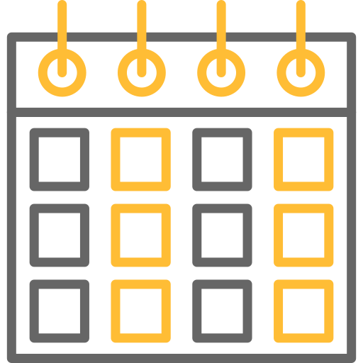 カレンダー Generic color outline icon