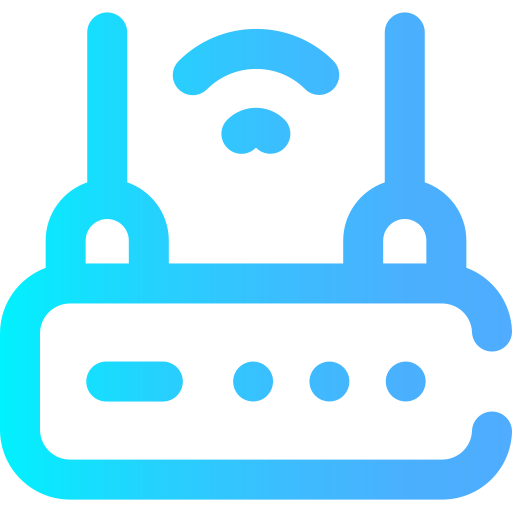 wi-fi Super Basic Omission Gradient icon