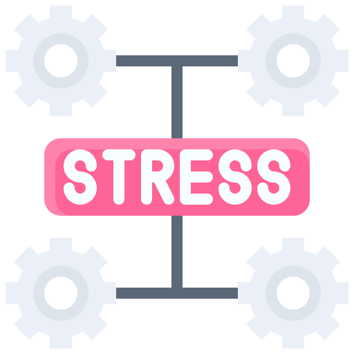 Стресс-менеджмент Generic color fill иконка