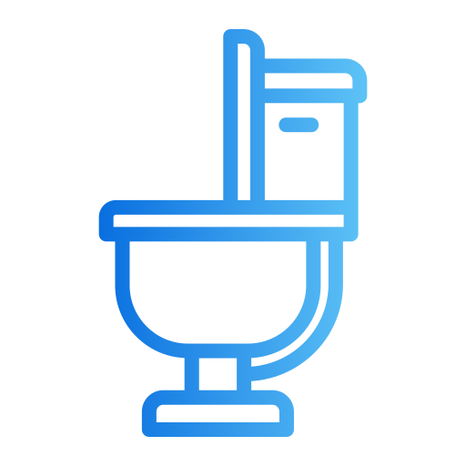 toaleta Generic gradient outline ikona