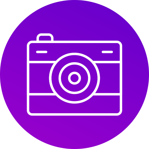 Photography Generic gradient fill icon