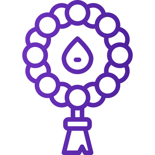 rosario Generic gradient outline icono