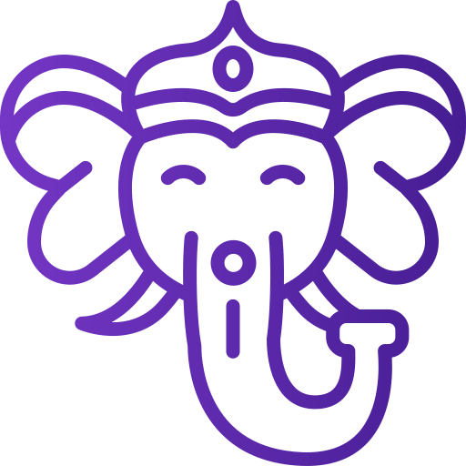 ganesha Generic gradient outline icoon