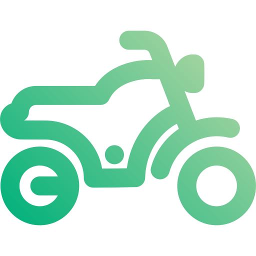 motocicleta Generic gradient outline icono