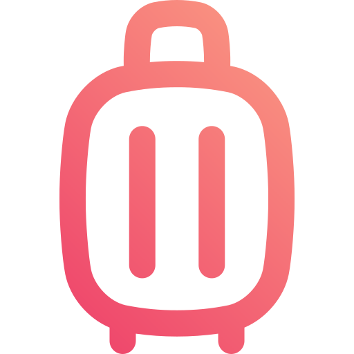 Suitcase Generic gradient outline icon