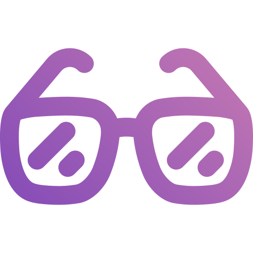 occhiali da sole Generic gradient outline icona