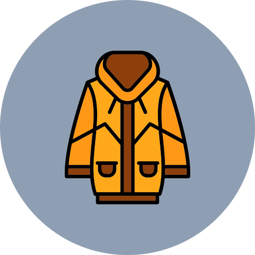 Jacket Generic color lineal-color icon