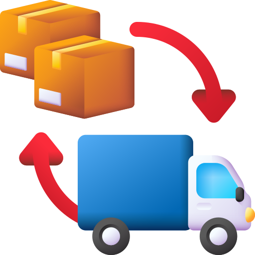 Supply chain 3D Color icon