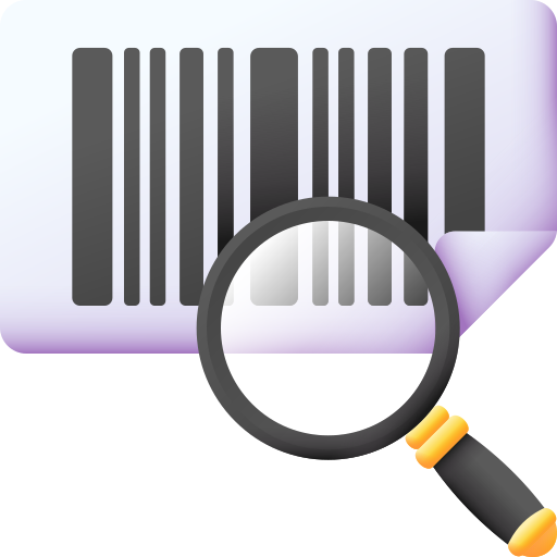 Barcode 3D Color icon