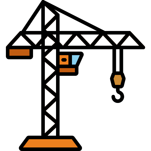 Crane Generic color lineal-color icon