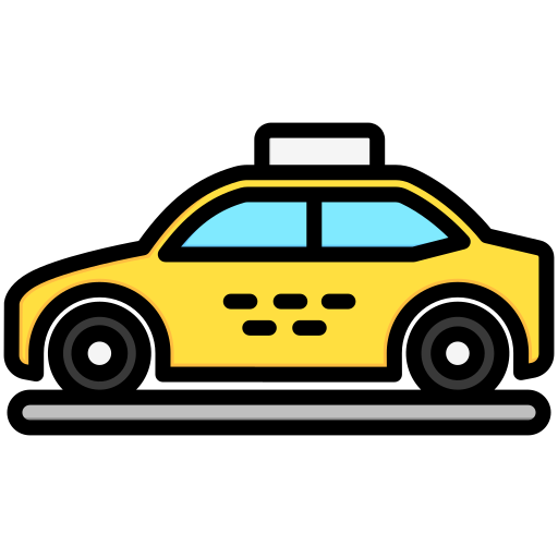 Такси Generic color lineal-color иконка