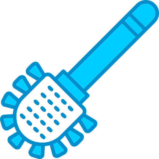 Toilet brush Generic color lineal-color icon
