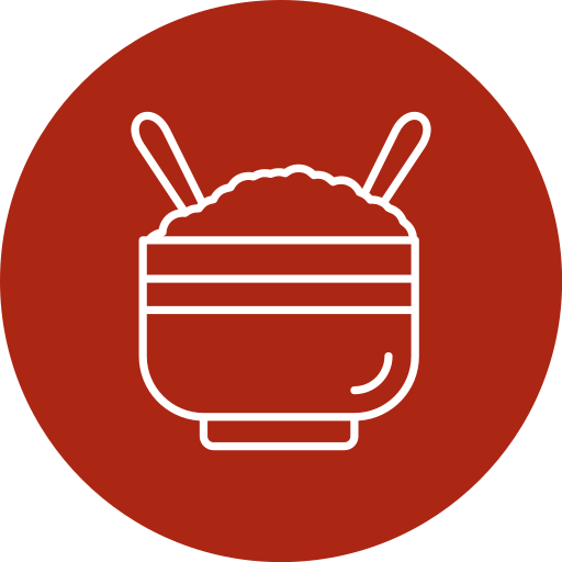 丼鉢 Generic color fill icon