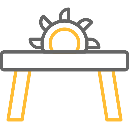 Table saw Generic color outline icon