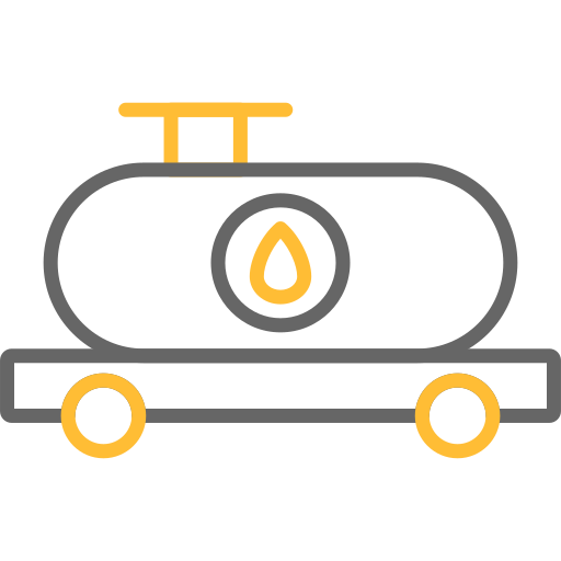 Нефтяной танкер Generic color outline иконка