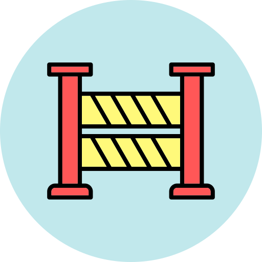 Дорожный блок Generic color lineal-color иконка