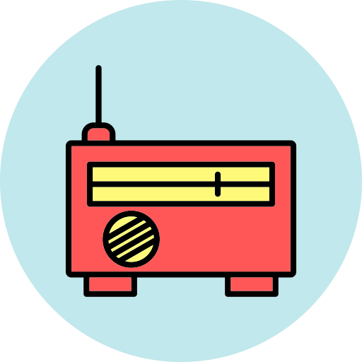 radio Generic color lineal-color icono