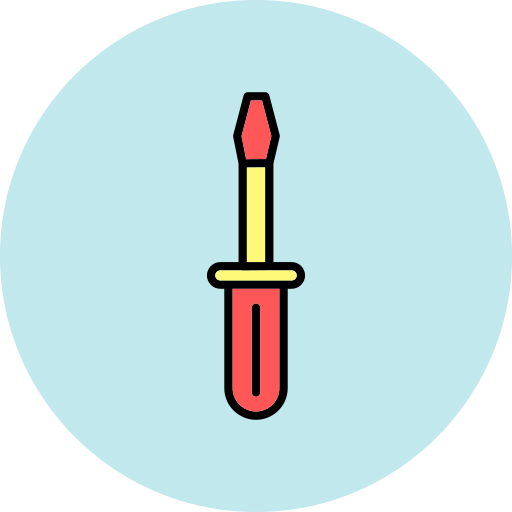 destornillador Generic color lineal-color icono