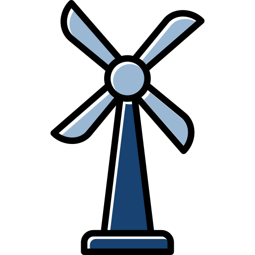 windkraftanlage Generic color lineal-color icon