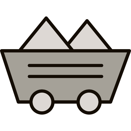 carro minero Generic color lineal-color icono