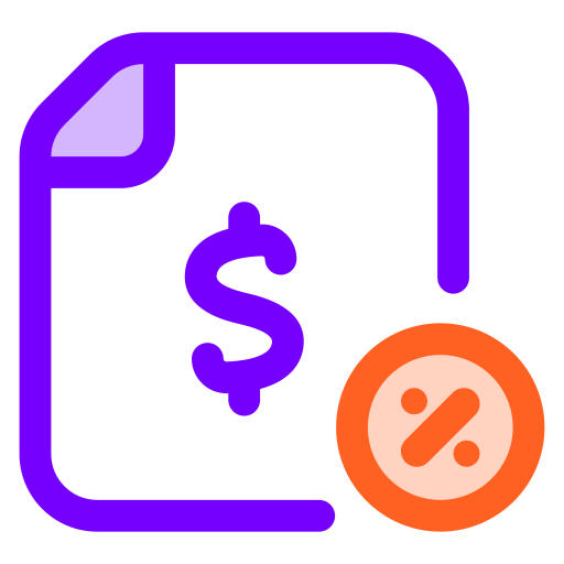 Tax Generic color lineal-color icon