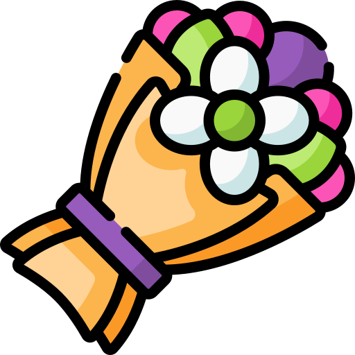 Bouquet Special Lineal color icon