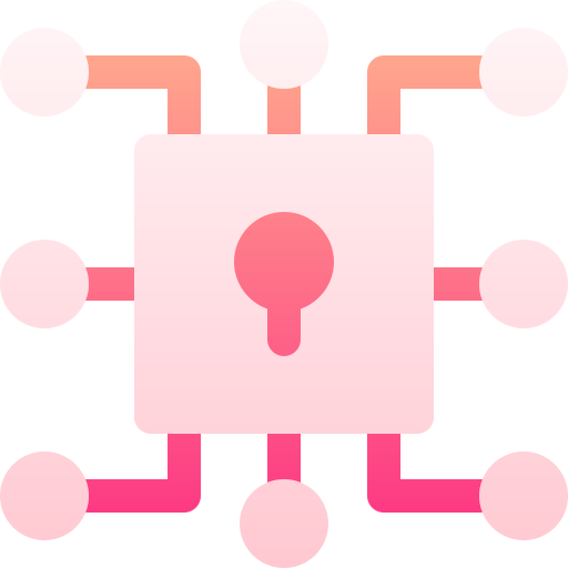 열쇠 구멍 Basic Gradient Gradient icon