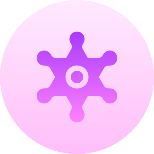 szeryf Basic Gradient Circular ikona