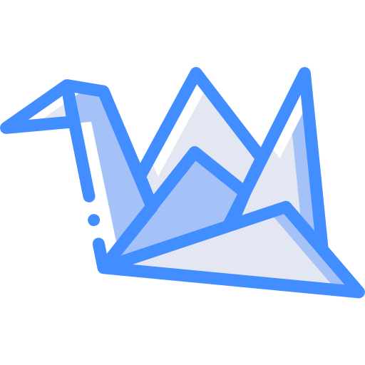 origami Basic Miscellany Blue icon